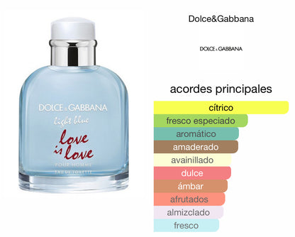 Light Blue Pour Homme Love is Love EDT Le Perfum